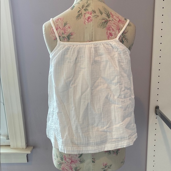 GAP Kids White Tank Top with Spaghetti Straps - Picture 6 of 8